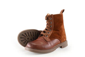 Milo &amp; Mila Boots Meisjes in maat 28 Cognac, Verzenden, Jongen of Meisje, Schoenen, Zo goed als nieuw