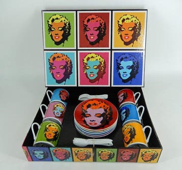 AOC - Andy Warhol, Marylin Monroe - Koffieservies - Marylin, Nieuw