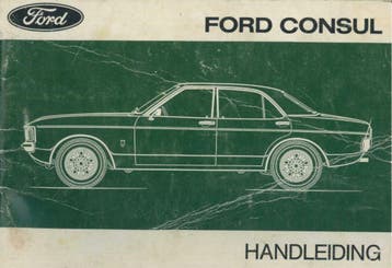 1973 Ford Consul Instructieboekje Handleiding Nederlands., Auto diversen, Verzenden