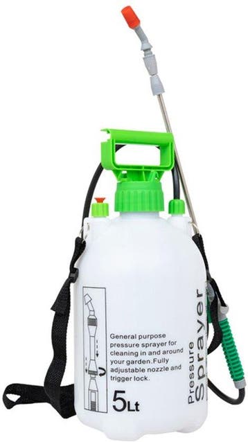 Drukspuit 5 Liter – Lichtgewicht Tuinsproeier - Spuitlans, Ophalen of Verzenden, Nieuw