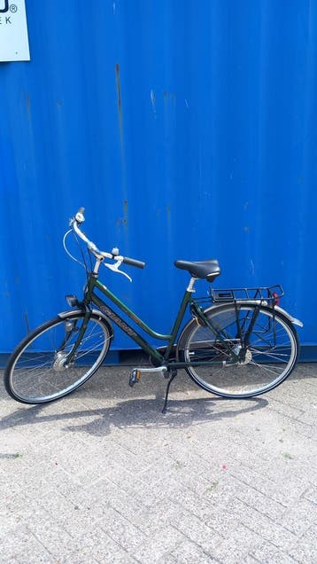 Gaint leader met automatische versnelling Damesfiets, Ophalen, 53 tot 56 cm, Velgrem, Versnellingen