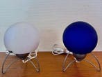 Murano - Lamp (2) - Muranoglas, Aluminium - Driepoot, Antiek en Kunst