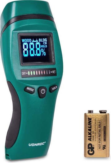 2dekans | VONROC PRO Vochtmeter – Professioneel gebruik –, Ophalen of Verzenden, Zo goed als nieuw