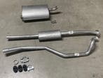 Complete uitlaat Einddemper + Middendemper Peugeot 206 stati, Verzenden, Nieuw