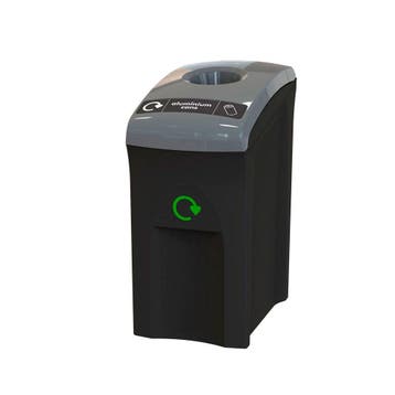 Mini Envirobin 55 ltr - Zwart, Verzenden, Nieuw