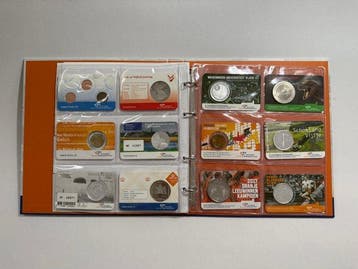 Nederland. Coincard 2014 /2019 (12 stuks) (Zonder