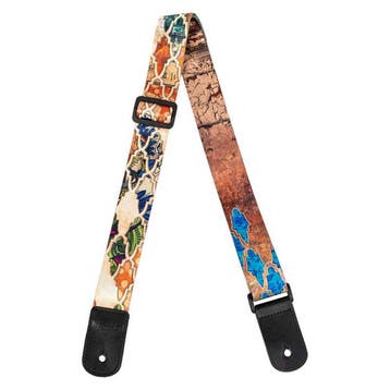 Flight S35 Granada Ukulele Strap Poly/Leer met Verstelbare, Ophalen of Verzenden, Nieuw