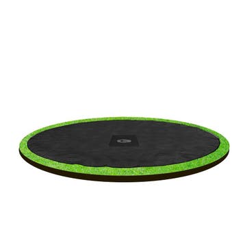 Trampoline Afdekhoes Flat To The Ground 366 Zwart, Kinderen en Baby's, Speelgoed | Buiten | Trampolines, Ophalen of Verzenden