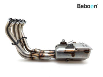 Uitlaat Bochtenset Yamaha YZF R6 2008-2013 (YZF-R6 13S 1JS), Verzenden, Gebruikt