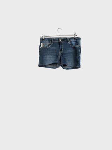 Love Indigo Korte broeken Dames maat W33 Blauw Vintage, Kleding | Dames, Ophalen of Verzenden, Nieuw
