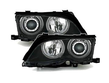CCFL Angel Eyes koplampen passend voor BMW 3 serie E46 se..., Auto-onderdelen, Verzenden, Nieuw