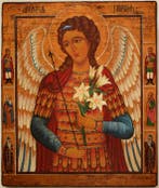 Icoon - Russisch-orthodoxe icoon Aartsengel Gabriël -
