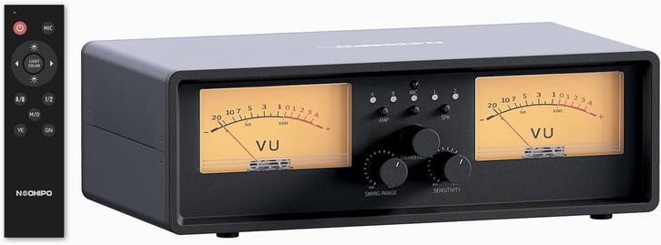 Audio Schakelkast | Vintage VU Meters | Laatste Stuk!, Audio, Tv en Foto, Versterkers en Receivers, Minder dan 60 watt, Stereo