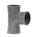 Pipelife manchet T-stuk 2x Mof / Spie 90gr. 125 x 110mm, Ophalen of Verzenden, Nieuw