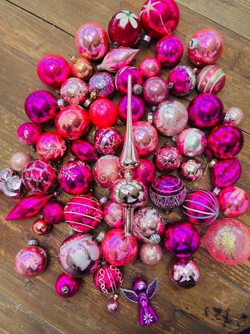 Kerstballen (60) - Glas, Nieuw
