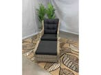 Te Velde tuinmeubelen bombay dining tuinstoel met voetenbank, Nieuw, Wicker, Stoel, Loungeset