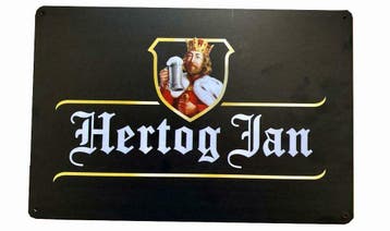 Hertog Jan Reclamebord, Verzamelen, Merken en Reclamevoorwerpen, Verzenden, Nieuw