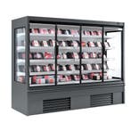 GGM Gastro | Wandkoelmeubel - 2580mm - 1605 liter - 4 glazen, Verzenden, Nieuw