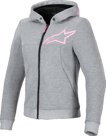Alpinestars Stella Chrome V2 Sport Hoodie Grijs Heather Roze, Nieuw met kaartje, Overige typen, Alpinestars, Heren