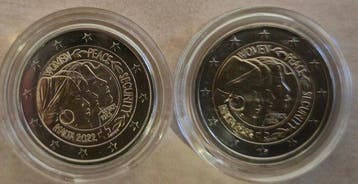 Malta. 2 Euro 2022 UN Resolution on Women (2 stuks)