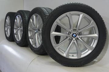 BMW X5 G05 X6 G06 750 20 inch velgen Pirelli Runflat Winterb, Gebruikt, Velg(en), 20 inch, Winterbanden
