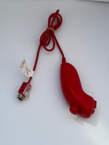 Nunchuck Rood - Wii, Verzenden, Nieuw