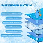 Nobleza Koelmat voor honden en katten - 70x110cm - Blauw •, Dieren en Toebehoren, Verzenden, Zo goed als nieuw