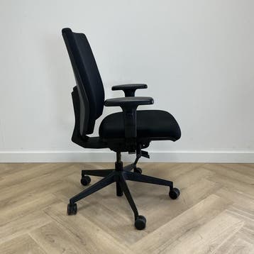 Viasit ergonomische bureaustoel ,  zwart - Gratis Bezorging, Gebruikt, Zwart, Ophalen of Verzenden, Bureaustoel