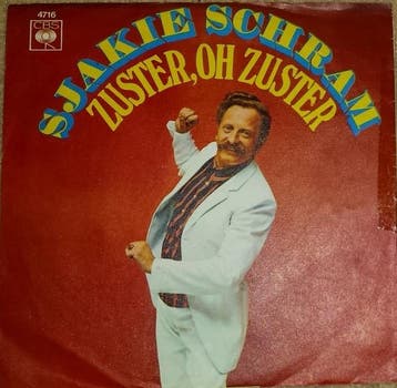 vinyl single 7 inch - Sjakie Schram - Zuster, Oh Zuster, Verzenden, Zo goed als nieuw, 7 inch, Pop