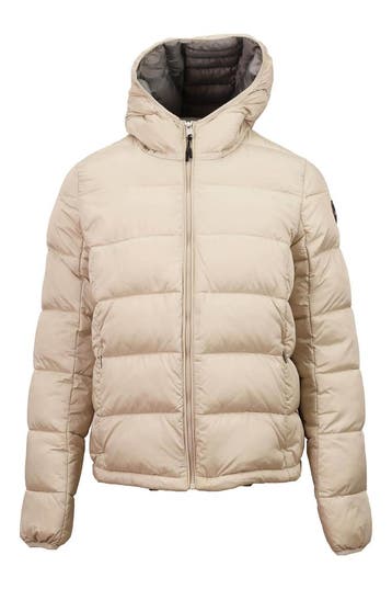 Napapijri Jas in maat M Beige, Napapijri, Verzenden, Zo goed als nieuw, Beige