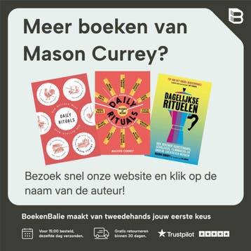 Dagelijkse rituelen - Mason Currey 9789491845390, Verzenden, Gelezen, Mason Currey