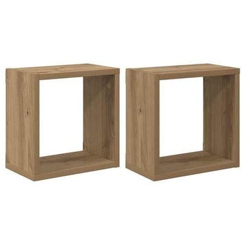 Zwevende Planken Set 26x15cm - 32% Korting - B-Keuze, Ophalen of Verzenden, Zo goed als nieuw