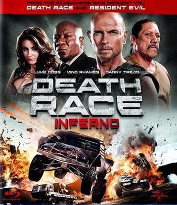 Death race -  Inferno (blu-ray tweedehands film), Cd's en Dvd's, Blu-ray, Ophalen of Verzenden, Zo goed als nieuw