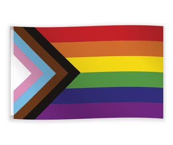 Pride Progress Vlag 150x90cm, Ophalen of Verzenden, Nieuw