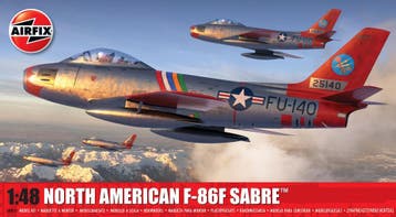 Airfix A08111 North American F-86F Sabre Schaal 1:48, Hobby en Vrije tijd, Modelbouw | Vliegtuigen en Helikopters, Verzenden, Nieuw