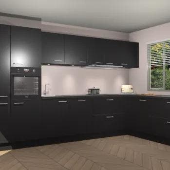 Zwarte keuken Petten 95486, Verzenden, Nieuw