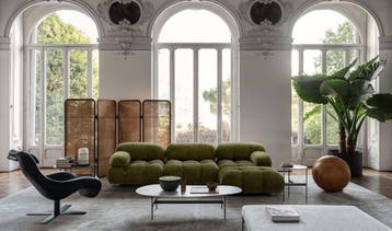 GEZOCHT: BB Italia Camaleonda - Directe Inkoop, Zo goed als nieuw, Design Bank Bankstel Zetel Minotti