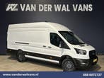 Ford Transit | 2.0 TDCI 130pk L4H3 Jumbo Euro6 Airco |, Auto's, Gebruikt, Euro 6, Wit, Dealer onderhouden
