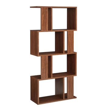 Boekenkast schap Marseille 130x60x24 cm walnootkleurig, Verzenden, Nieuw