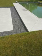 Betonvloer garagevloer terras garage oprit beton vlinderen ?, Nieuw