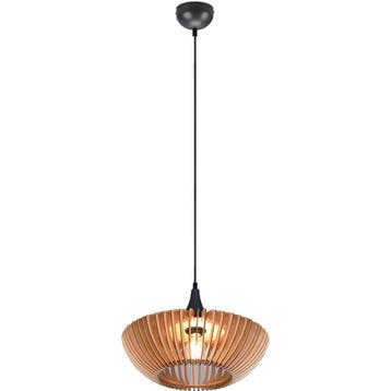 LED Hanglamp - Hangverlichting - Trion Colman - E27 Fitting, Ophalen of Verzenden, Nieuw, Metaal, Overige fittingen