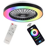 Plafondventilator met verlichting | RGB | Afstandsbediening, Witgoed en Apparatuur, Verzenden, Ventilator met afstandsbediening