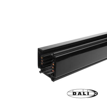 Luxar 3-Fase Rail DALI 1m Zwart, Verzenden, Nieuw