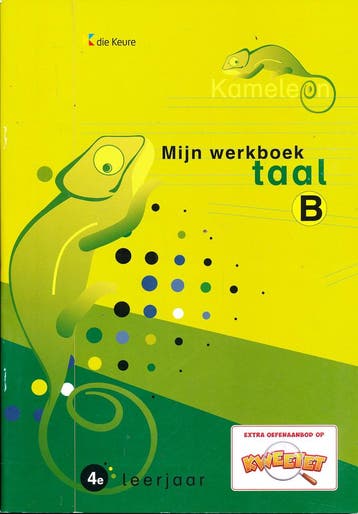 Kameleon Taal Werkboek B 4e leerjaar (per stuk), Verzenden, Nieuw