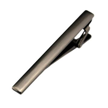 Fako Bijoux - Dasspeld - Glad - Coated - 61mm - Antraciet, Kleding | Heren, Verzenden, Nieuw