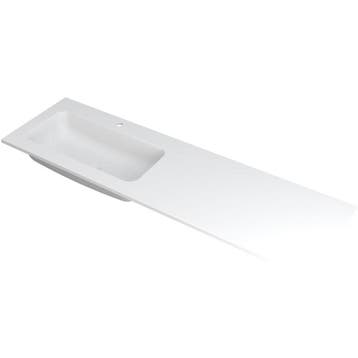 INK Faktor Wastafel Polystone Links met 1 Kraangat -, Ophalen of Verzenden, Nieuw