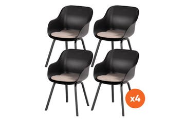 Set van 4 - Hartman Le Soleil Element dining armstoelen -, Tuin en Terras, Tuinsets en Loungesets, Verzenden, Nieuw, Overige materialen