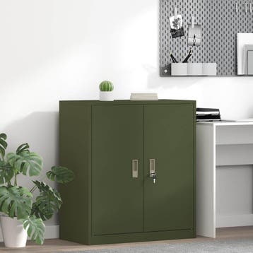 Metalen Dressoir Olijfgroen | 54% Korting | Laatste Stuk!, Ophalen of Verzenden, Gebruikt