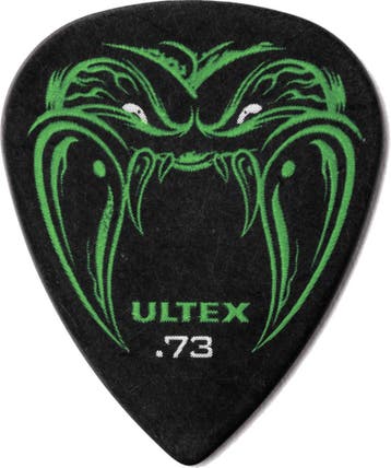 Jim Dunlop Hetfield Black Fang plectrum 0.73 mm 6-pack, Ophalen of Verzenden, Nieuw, Elektrische gitaar