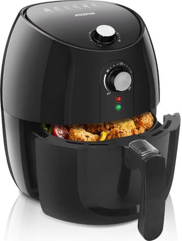 Airfryer - heteluchtfriteuse - 3.5L - 1500W - Zwart, Verzenden, Zo goed als nieuw